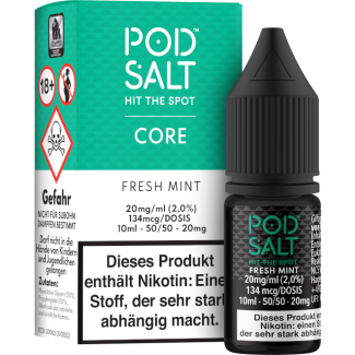 Pod Salt Core - Fresh Mint - Nikotinsalz Liquid