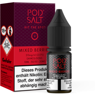 Pod Salt - Mixed Berries - Nikotinsalz Liquid 