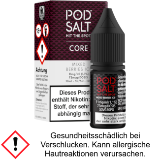 Pod Salt Core - Mixed Berries Ice - Nikotinsalz Liquid 11 mg/ml