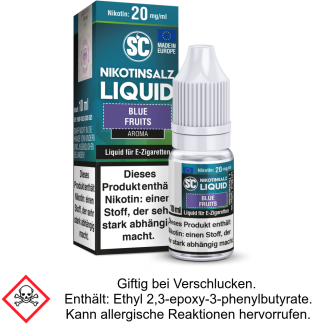 Liquid Blue Fruits 20 mg/ml Nikotinsalz - SC