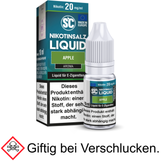 Liquid Apple 20 mg/ml Nikotinsalz - SC