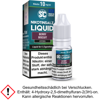 Liquid Berry Biscuit 10 mg/ml Nikotinsalz - SC