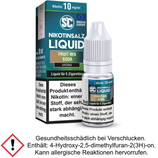 Liquid Fruit Mix Soda 10 mg/ml Nikotinsalz - SC