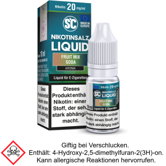Liquid Fruit Mix Soda 20 mg/ml Nikotinsalz - SC