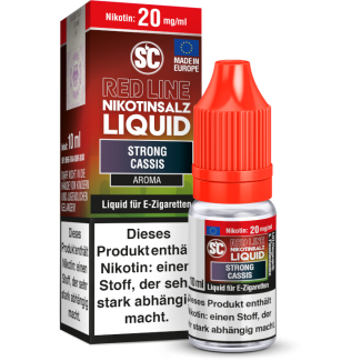 Liquid Strong Cassis SC Red Line Nikotinsalz