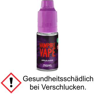 Vampire Vape - Applelicious E-Zigaretten Liquid 6 mg/ml