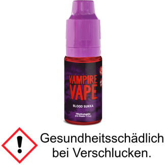 Vampire Vape - Blood Sukka E-Zigaretten Liquid 12 mg/ml