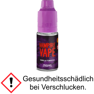 Vampire Vape - Vanilla Tobacco E-Zigaretten Liquid 12 mg/ml