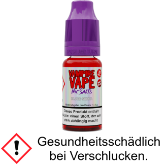 Vampire Vape - Blood Sukka - Nikotinsalz Liquid 10 mg/ml