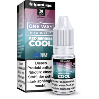 InnoCigs - One Way - Red Berries Cool - Nikotinsalz Liquid