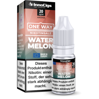 InnoCigs - One Way - Watermelon - Nikotinsalz Liquid