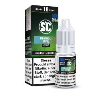 Liquid Menthol Apfel Nikotin - SC