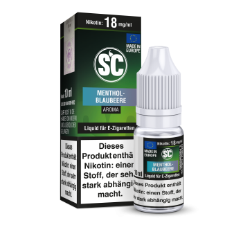 Liquid Menthol Blaubeere Nikotin - SC