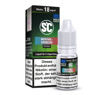 Liquid Menthol Erdbeere Nikotin - SC