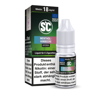 Liquid Menthol Himbeere Nikotin - SC