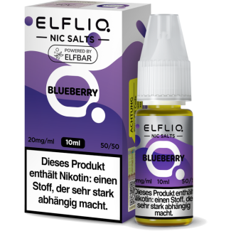 ELFBAR ELFLIQ - Blueberry - Nikotinsalz Liquid