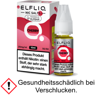 Liquid Cherry 10 mg/ml - Elfliq Nikotinsalz