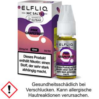 Liquid Pink Grapefruit 10 mg/ml - Elfliq Nikotinsalz