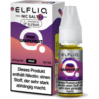 ELFBAR ELFLIQ - Pink Grapefruit - Nikotinsalz Liquid