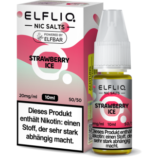 ELFBAR ELFLIQ - Strawberry Ice - Nikotinsalz Liquid