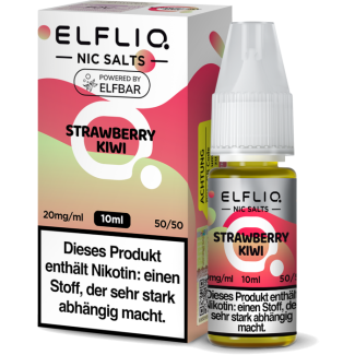 ELFBAR ELFLIQ - Strawberry Kiwi - Nikotinsalz Liquid