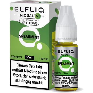 ELFBAR ELFLIQ - Spearmint - Nikotinsalz Liquid