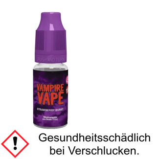 Srawberry Burst 12mg - Vampire Vape E-Zigaretten Liquid