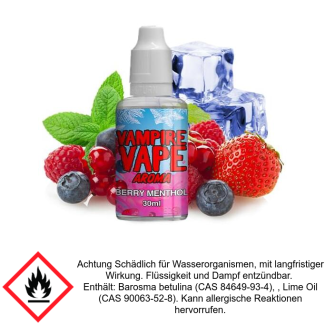 Vampire Vape - Aroma Berry Menthol 30 ml