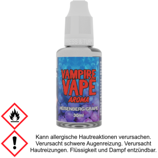 Heisenberg - Grape - 30 ml  Aroma - Vampire Vape