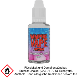 Vampire Vape - Aroma Heisenberg Gum 30 ml