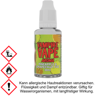 Aroma Pineapple & Grapefruit Fizz - Vampire Vape