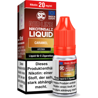 Liquid Caramel SC Red Line Nikotinsalz