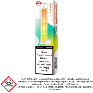 Flerbar M Peach Ice 20 mg/ml