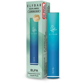 Elfa Akku aurora-blau 500 mAh - Elf Bar