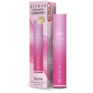 Elfa Akku aurora-pink 500 mAh - Elf Bar