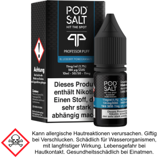 Pod Salt Fusion - Blueberry Pomegranate - Nikotinsalz Liquid 11 mg/ml