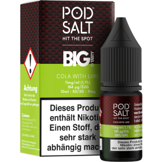 Pod Salt Fusion - Cola with Lime - Nikotinsalz Liquid