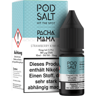 Pod Salt Fusion - Strawberry Kiwi Ice - Nikotinsalz Liquid