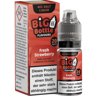 Big Bottle - Fresh Strawberry - Nikotinsalz Liquid