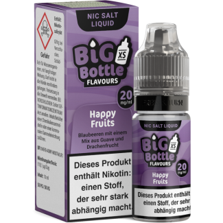 Big Bottle - Happy Fruits - Nikotinsalz Liquid