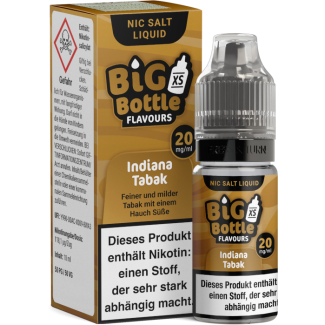 Big Bottle - Indiana Tabak - Nikotinsalz Liquid