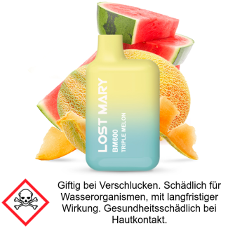 Lost Mary BM600 Triple Melon 20 mg/ml Nikotin