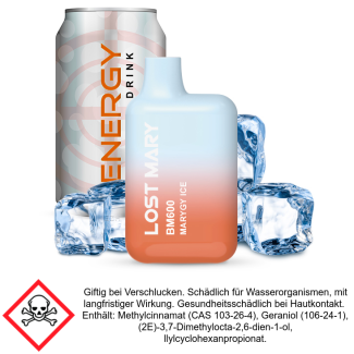 Lost Mary BM600 Marybull Ice 20 mg/ml Nikotin