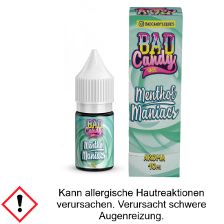 Aroma Menthol Maniacs 10ml - Bad Candy Liquids