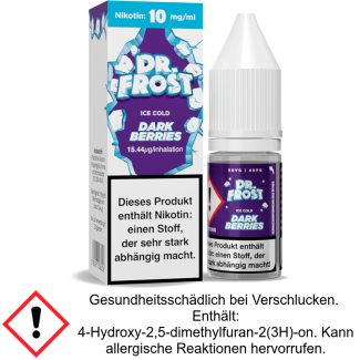 Dr. Frost - Ice Cold - Dark Berries - Nikotinsalz Liquid 10mg/ml