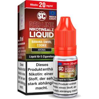 Liquid Banana Swirl Cookie SC Red Line Nikotinsalz