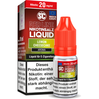 Liquid Lemon Cheesecake SC Red Line Nikotinsalz