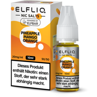 ELFBAR ELFLIQ - Pineapple Mango Orange - Nikotinsalz Liquid