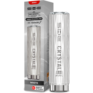 SKE - Crystal Plus MAX Akku 850 mAh weiß