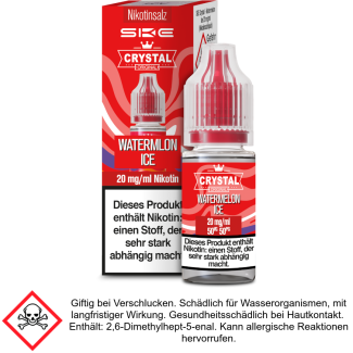 Liquid Crystal Watermelon Ice 20 mg/ml Nikotinsalz - SKE